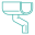 roof gutter icon